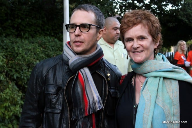 Sam Rockwell with MVFF director of programming Zoe Elton.