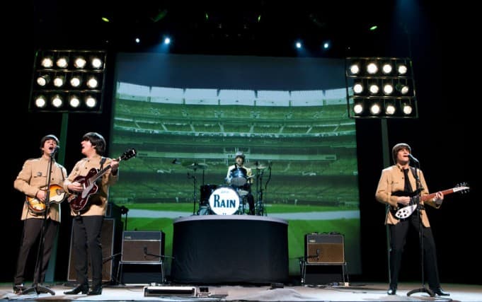 Broadway San Jose presents RAIN, a Tribute to Beatles. Photo credit: Cylla von Tiedemann