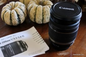 Canon EF-S 18-200mm f/3.5-5.6 IS lens