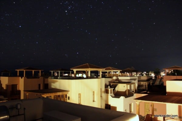 Loreto Bay at night