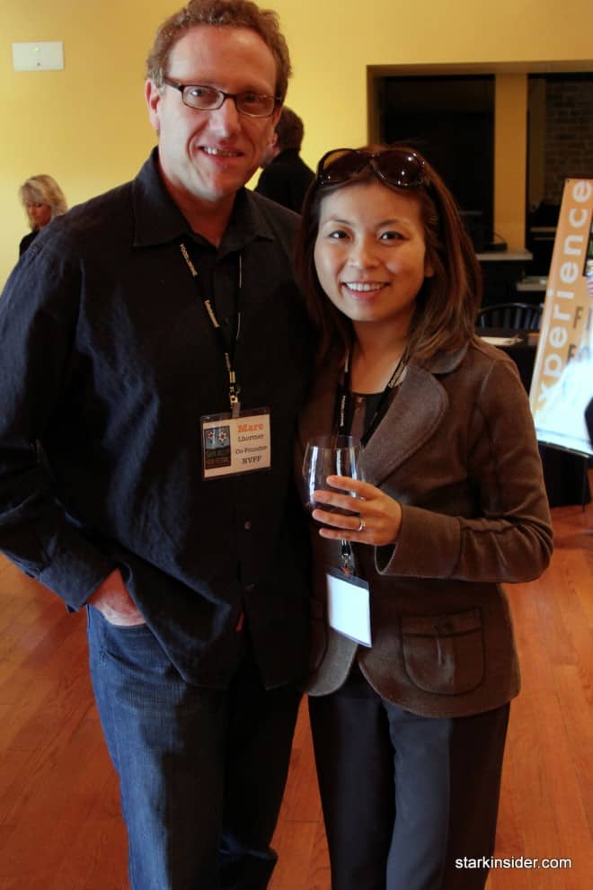 Marc Lhormer and Loni Kao Stark catch up pre-show.