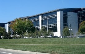 Googleplex, Mountain View - special privacy glass protects personal information from escaping the building.