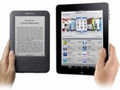 Amazon Kindle 2 and Apple iPad