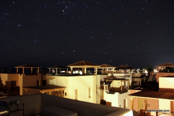 Starry night in Loreto Bay