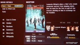 Vudu PS3 Inception