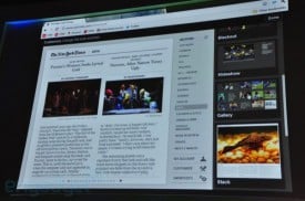 New York Times app on Google Chrome. Photo: Engadget.
