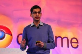 Google VP of Product Management Sundar Pichai. Photo: Engadget.