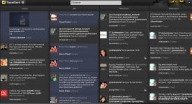 TweetDeck in Chrome, looks very Android-like (a good thing).