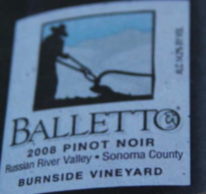 Wine label