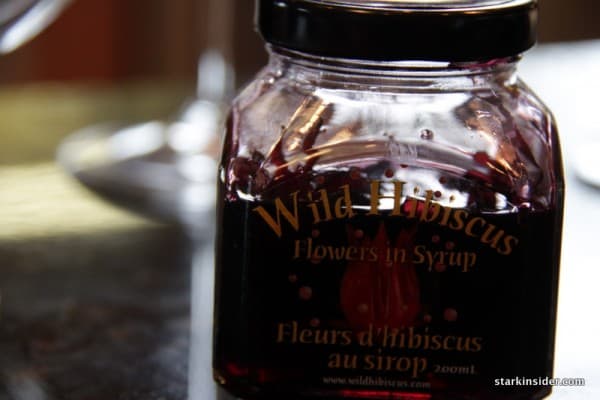 Hibiscus flower syrup
