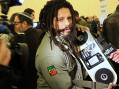 Former Ottawa Rough Rider Rohan Marley... what is he promoting?