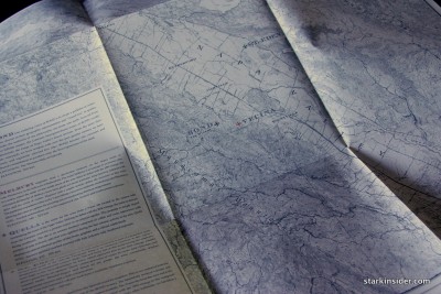 The mission starts with a map The mission starts with a map