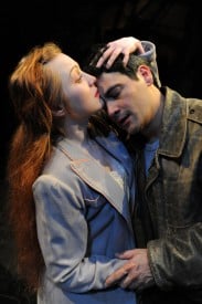 Summer Serafin as Edie Doyle and Johnny Moreno as Terry Malloy