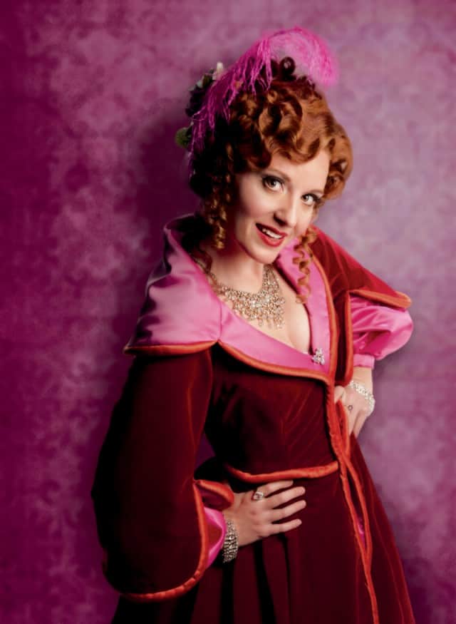 Betany Coffland as Musetta in Opera San José’s La bohème.