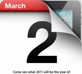 Apple iPad 2 March 2, 2011