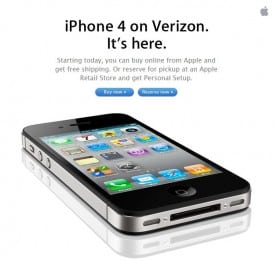 iPhone 4 on Verizon