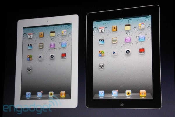 Apple iPad 2: Available in black or white