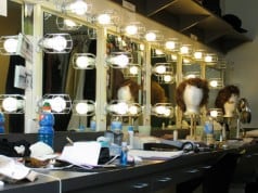 A dressing room at the Tony Award-winning Berkeley Repertory Theatre. Photographer: Cheshire Isaacs