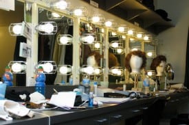 A dressing room at the Tony Award-winning Berkeley Repertory Theatre. Photographer: Cheshire Isaacs
