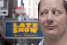 Comedian Steve Mazan is Dying to Do Letterman.