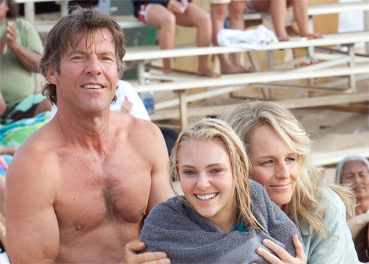 Dennis Quaid, AnnaSophia Robb and Helen Hunt star in Soul Surfer.