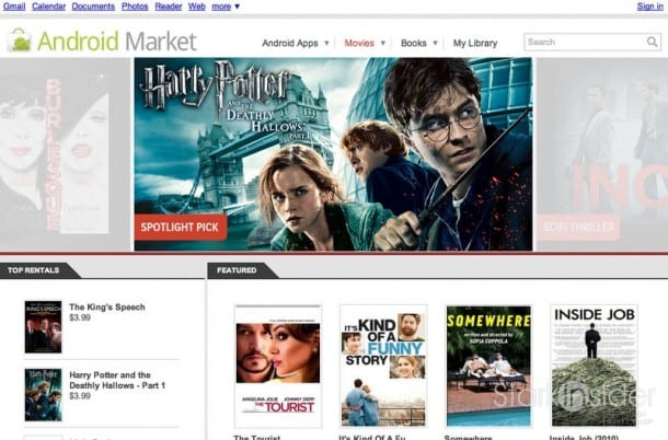 Google opens movie rental business