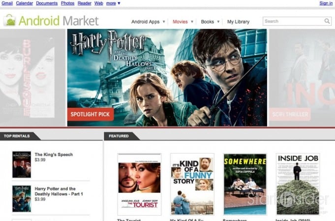 Google opens movie rental business