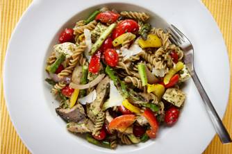 Fusilli Pasta with Spring Vegetables