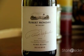 2009 Robert Mondavi Fumé Blanc Reserve