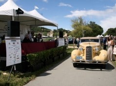 1934 LaSalle Series 350 convertible, the style leader of its day, owned by Jason and Ben Solomon of Novato, took home Best of Show - Concours d’Elegance.