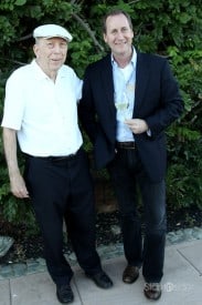 Jim Concannon with his son John at their winery in Livermore.