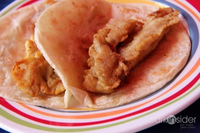 Shrimp tacos.