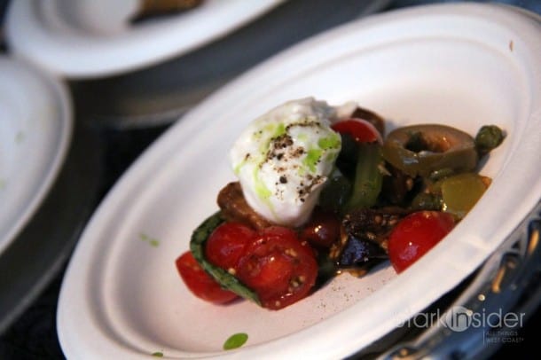 Eggplant Caponatina with Burrata