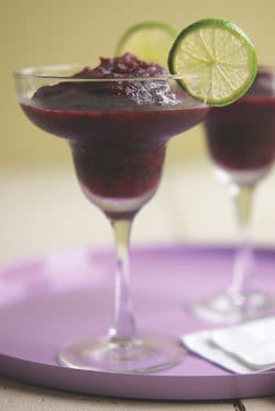 Frozen Blueberry Margarita