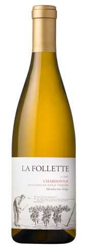 La Follette Chardonnay - Manchester Ridge Vineyard