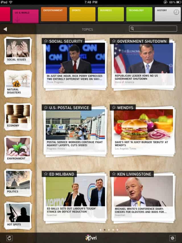 Evri-iPad