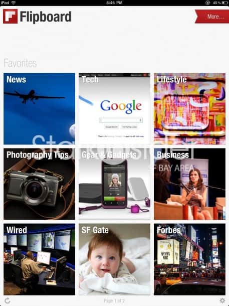 Flipboard for iPad