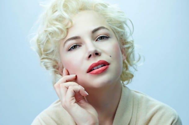 Michelle Williams as Hollywood icon Marilyn Monroe in Simon Curtis' MY WEEK WITH MARILYN. Courtesy of The Weinstein Company.