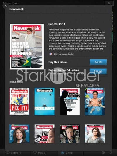 Zinio for iPad and Android - digital magazine newstand