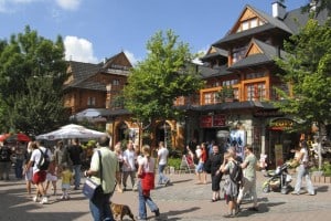 Walking through Zakopane