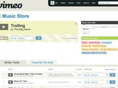 Vimeo Music Store launched