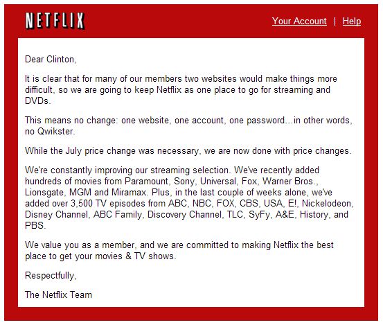 Netflix capitulates | Stark Insider