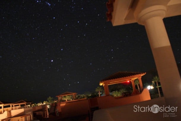 Starry night, from the tower of our Loreto Bay home, "Casa Del Lagarto Azul".