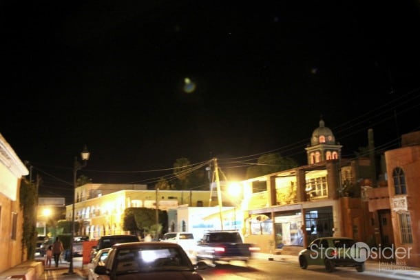 View down Hidalgo, downtown.