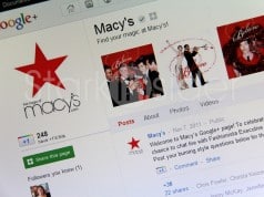 Macy's Google Plus Page