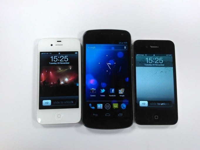 Nexus iPhone Compared