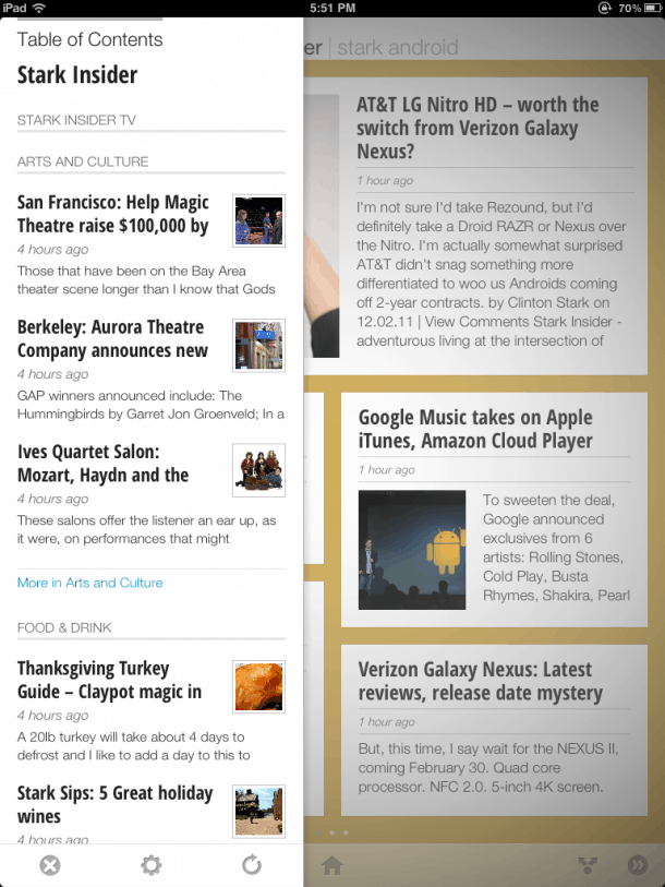 Stark Insider on Google Currents