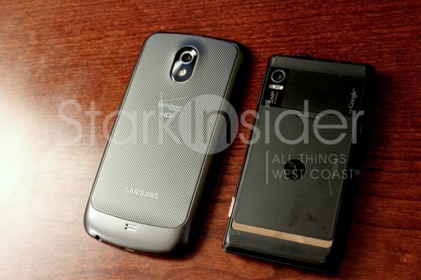 Samsung Galaxy Nexus and Motorola Droid - brothers in arms