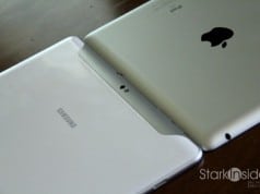Apple iPad 2 thinness compared