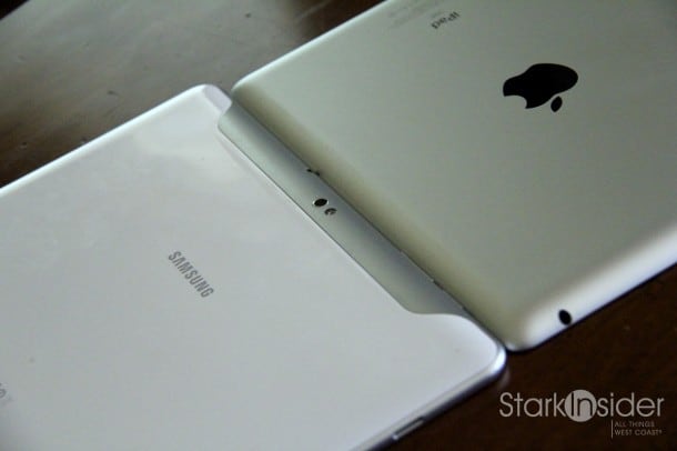 Apple iPad 2 thinness compared